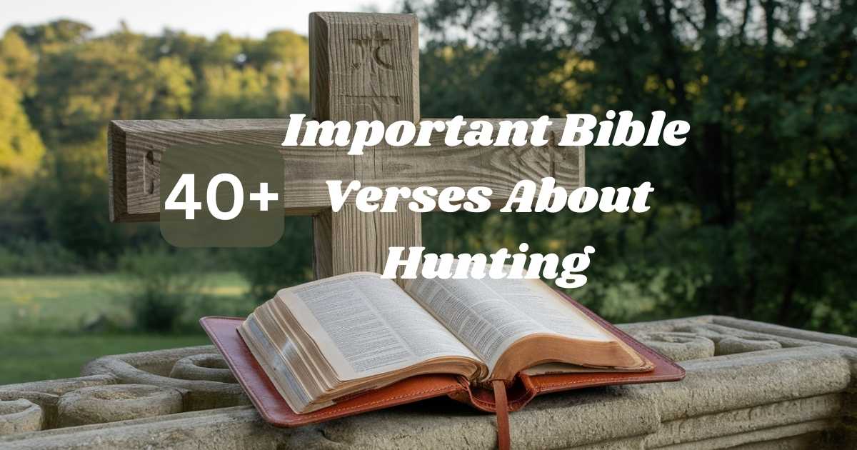 Important Bible Verses About Hunting