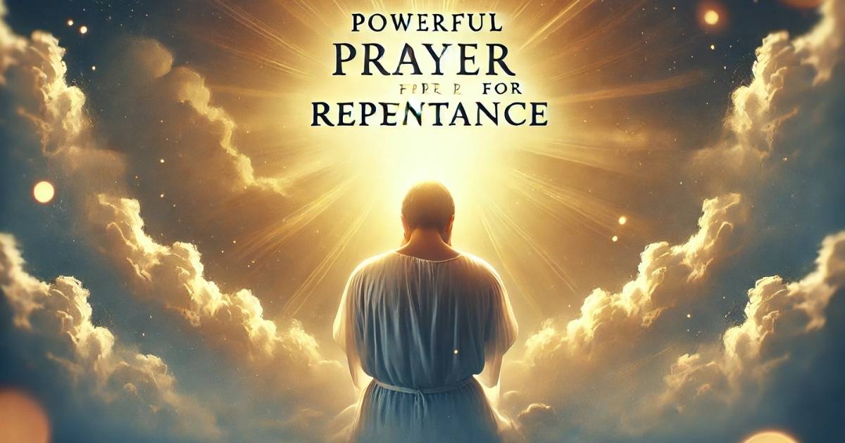 Prayer for Repentance